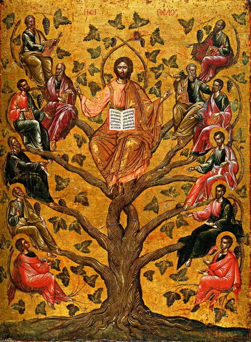 Christ the True Vine (Athens, 16th c.)
